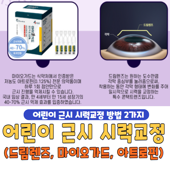 어린이 근시 시력교정