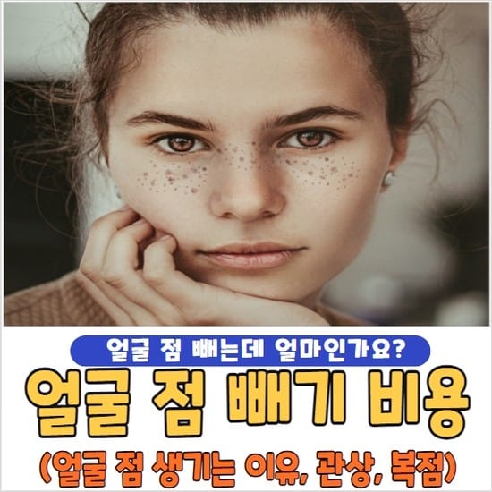 얼굴 점 빼기 가격