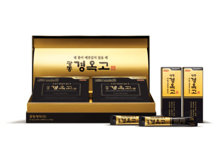 광동 경옥고 스틱 제품