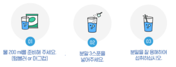 셀렉스 프로틴을 물에 타서 먹는 방법